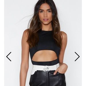 3/$40 NASTYGAL CUTOUT BODYSUIT 🖤